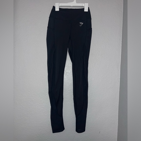 Gymshark Dry Black Leggings - Picture 1 of 9